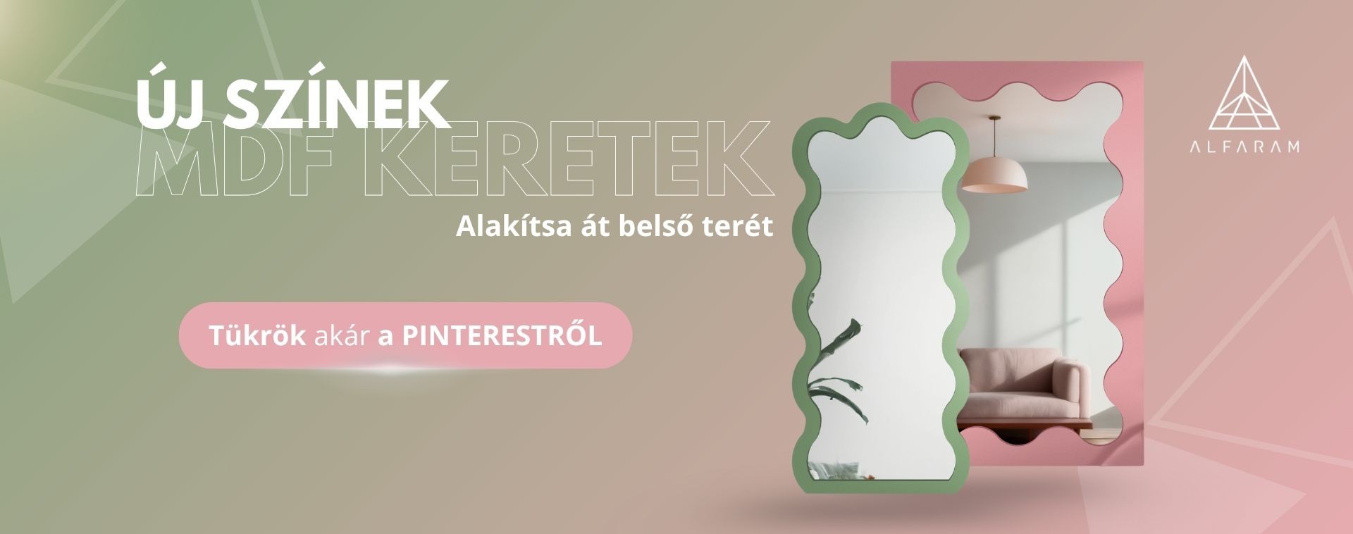 Uj Szinek MDF Keretek Alakitsa At Belso Teret